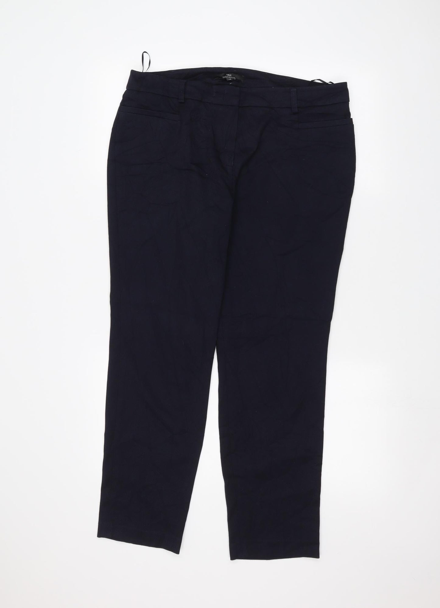 NEXT Womens Blue   Trousers  Size 14 L25 in