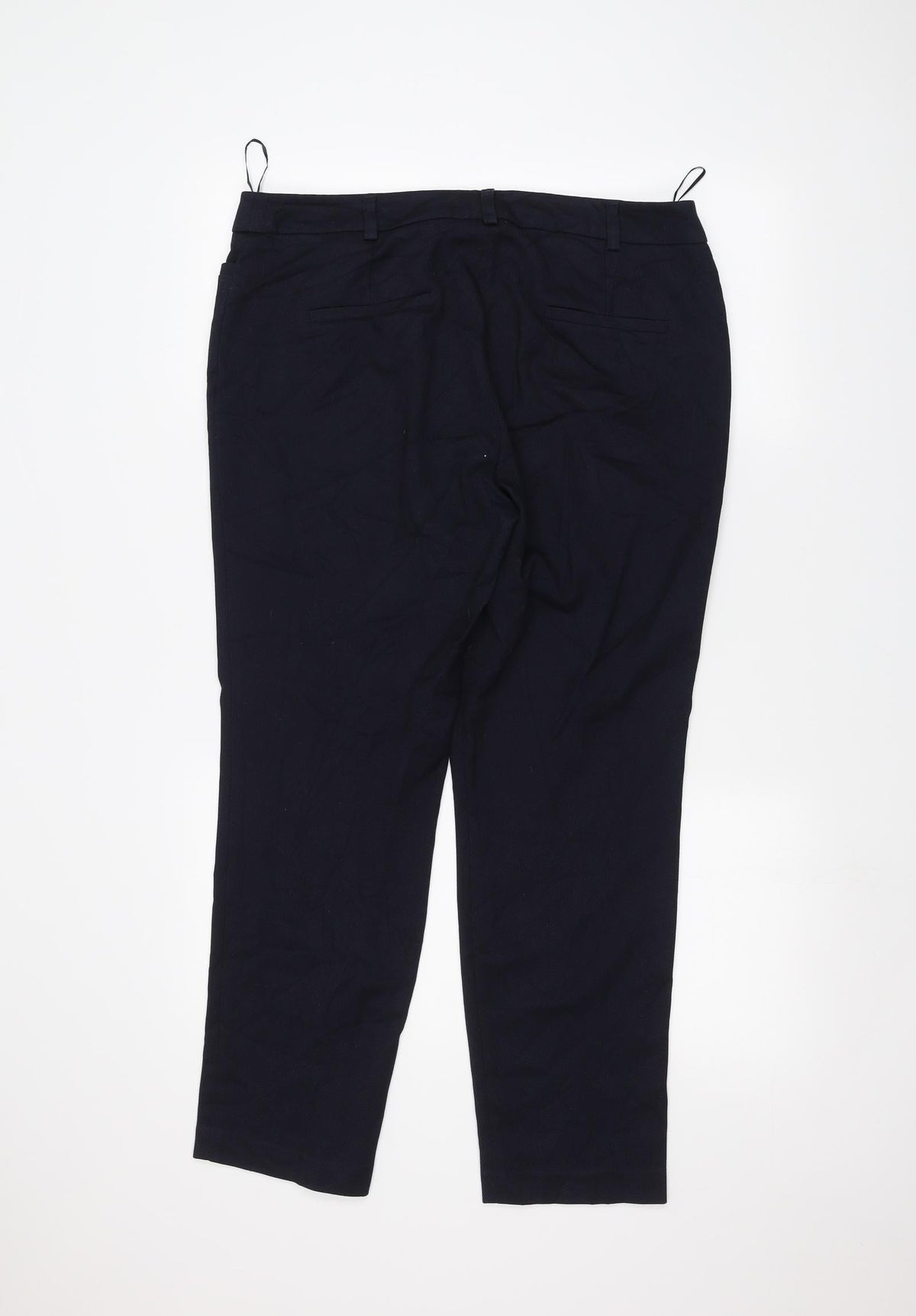 NEXT Womens Blue   Trousers  Size 14 L25 in