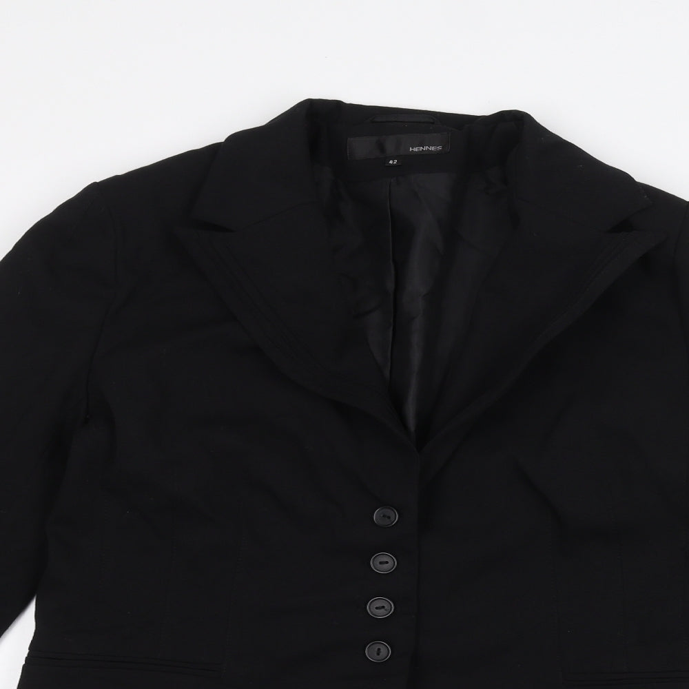 HENNES Womens Black   Jacket  Size 14