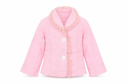 Jean Bourget Girls Pink   Jacket  Size 3 Years