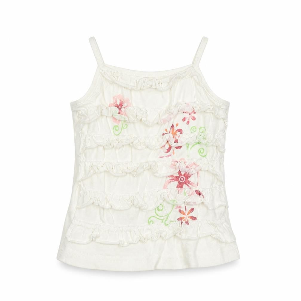Cherokee Baby White   Basic Tank Size 12-18 Months