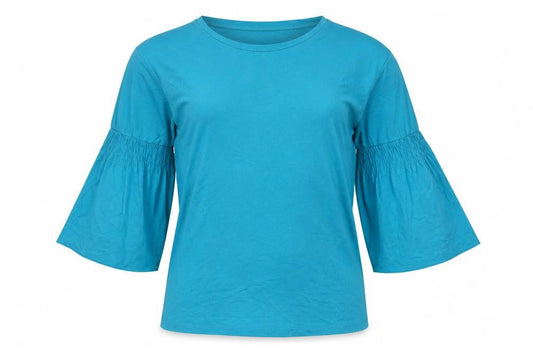 Marks & Spencer Girls Blue   Basic T-Shirt Size 12-13 Years