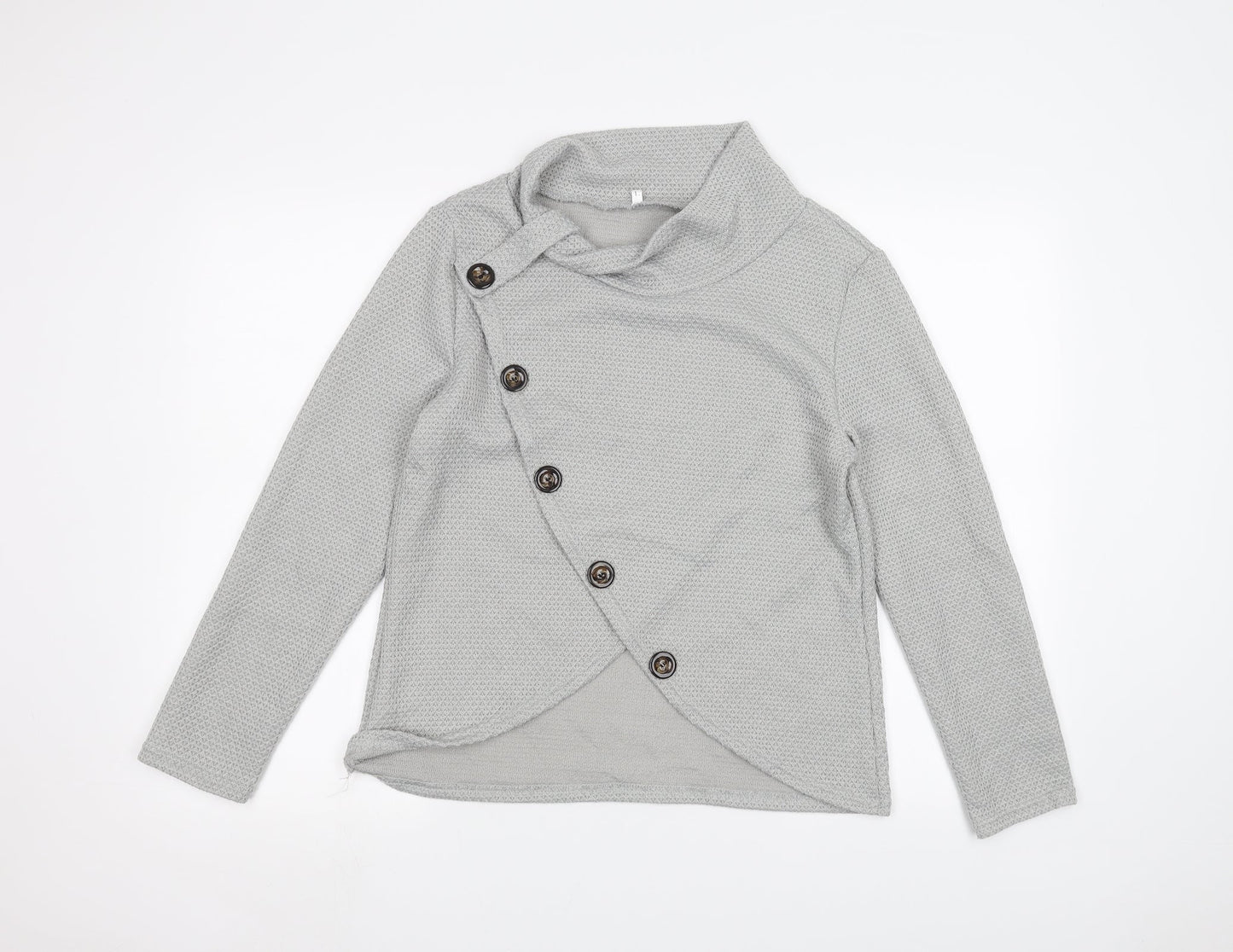 Preworn Womens Grey   Jacket Coatigan Size L