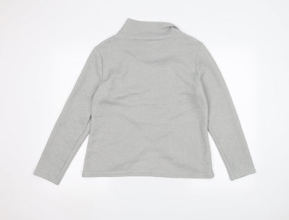 Preworn Womens Grey   Jacket Coatigan Size L