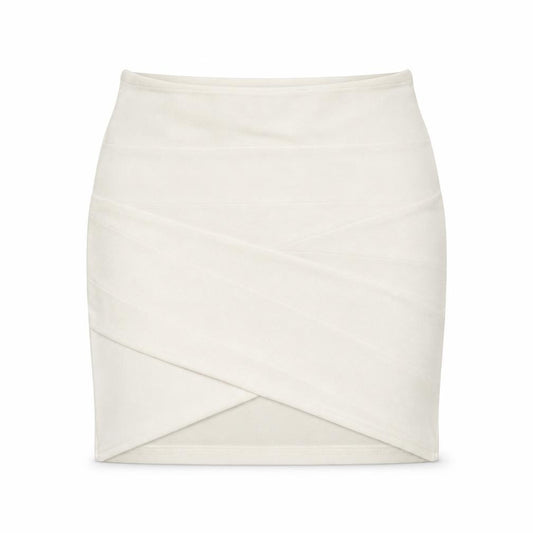 Missguided Womens White   A-Line Skirt Size 6