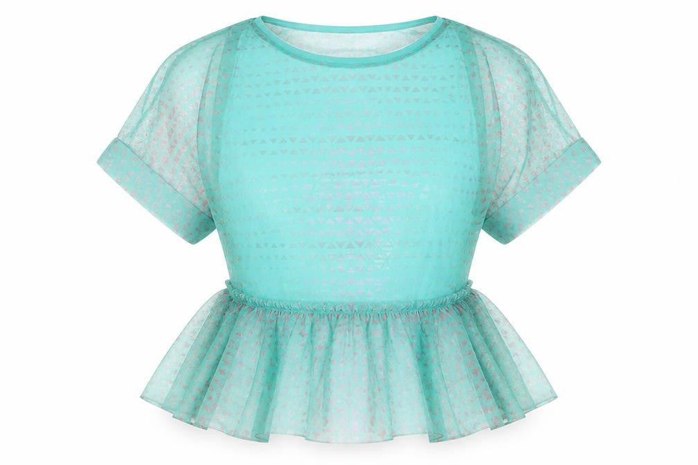 NEXT Womens Green Argyle/Diamond   Blouse Size 14