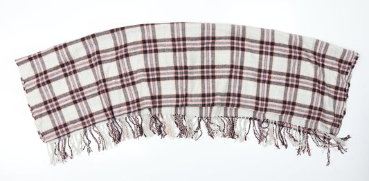 Preworn Womens Multicoloured Plaid   Scarf