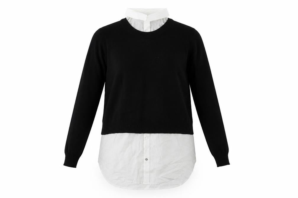 H&M Womens Black   Pullover Jumper Size M