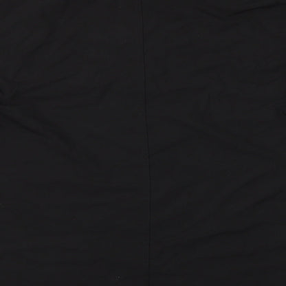 Preworn Mens Black    Button-Up Size 46