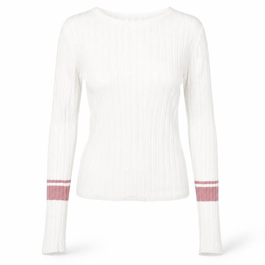 Sinsay Womens White   Pullover Jumper Size S