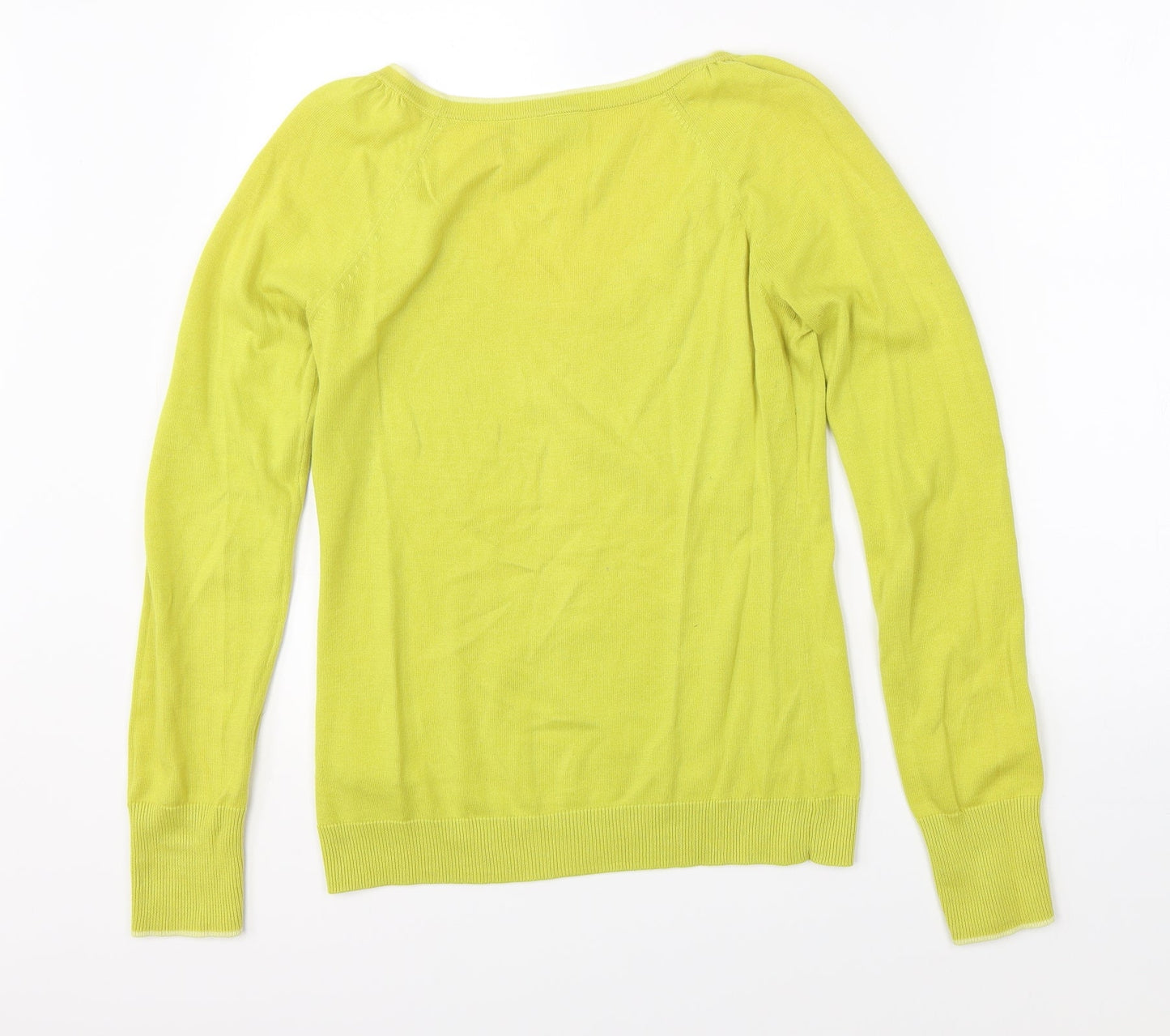 Espirit Womens Yellow   Pullover Jumper Size S