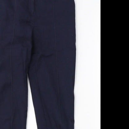 Warehouse Womens Blue   Chino Trousers Size 6 L24 in