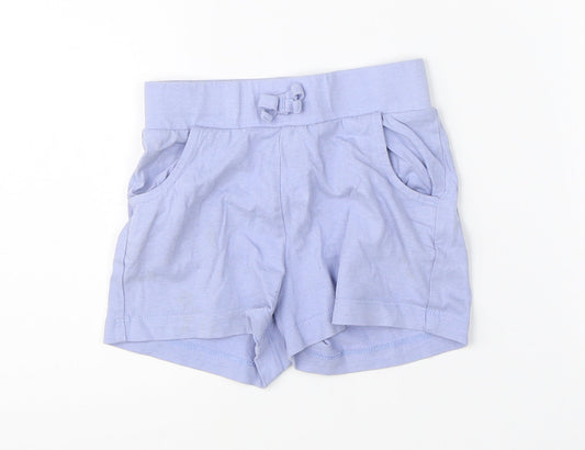 George Girls Blue    Sleep Shorts Size 2-3 Years