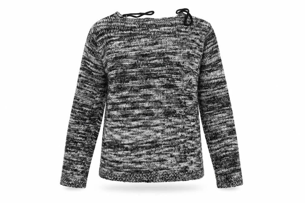 Janina Womens Grey Striped  Pullover Jumper Size 12
