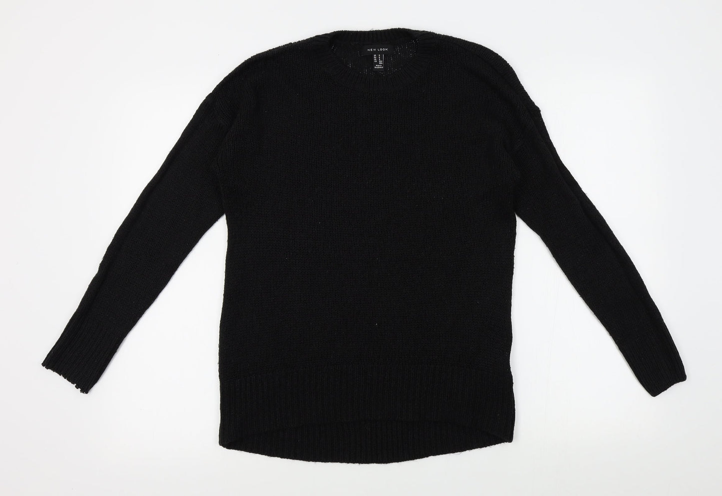 New Look Womens Black   Pullover Jumper Size S