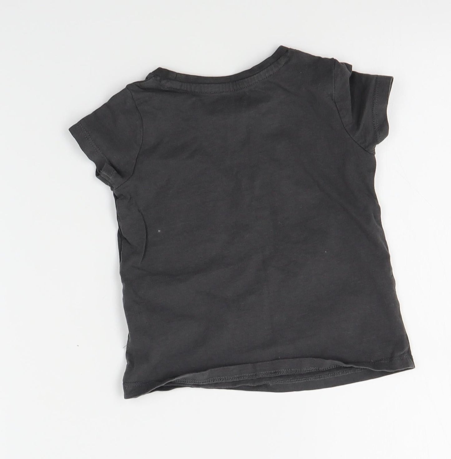 Nutmeg Boys Grey   Basic T-Shirt Size 2-3 Years