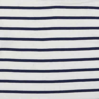 Tu Womens Blue Striped  Pullover Jumper Size 14