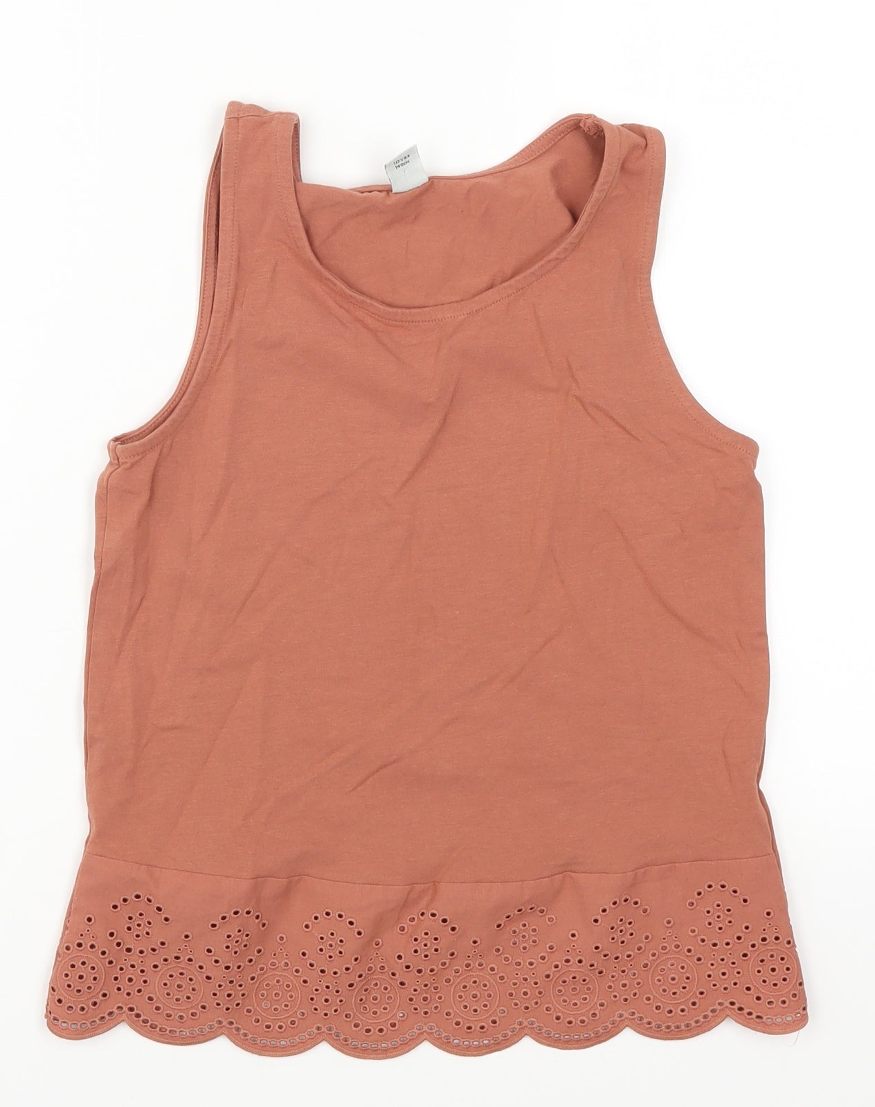TU Girls Brown   Basic Tank Size 10 Years
