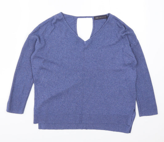 Marks and Spencer Womens Blue   Pullover Jumper Size 8