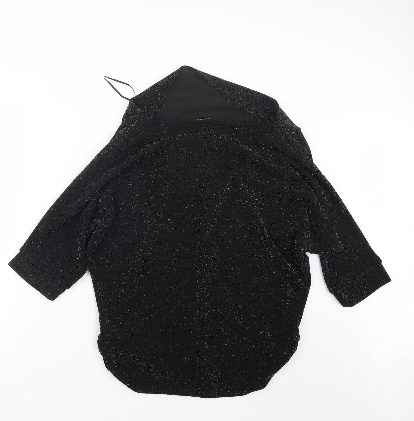 Quiz Womens Black   Basic T-Shirt Size 14