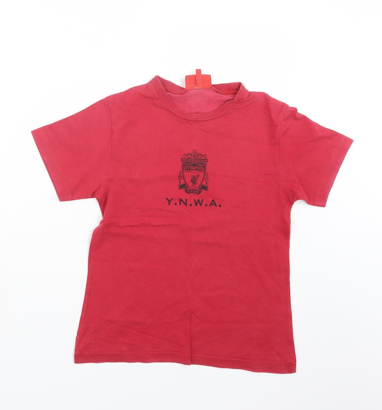Liverpool FC Boys Red   Basic T-Shirt Size 7-8 Years  - Liverpool FC