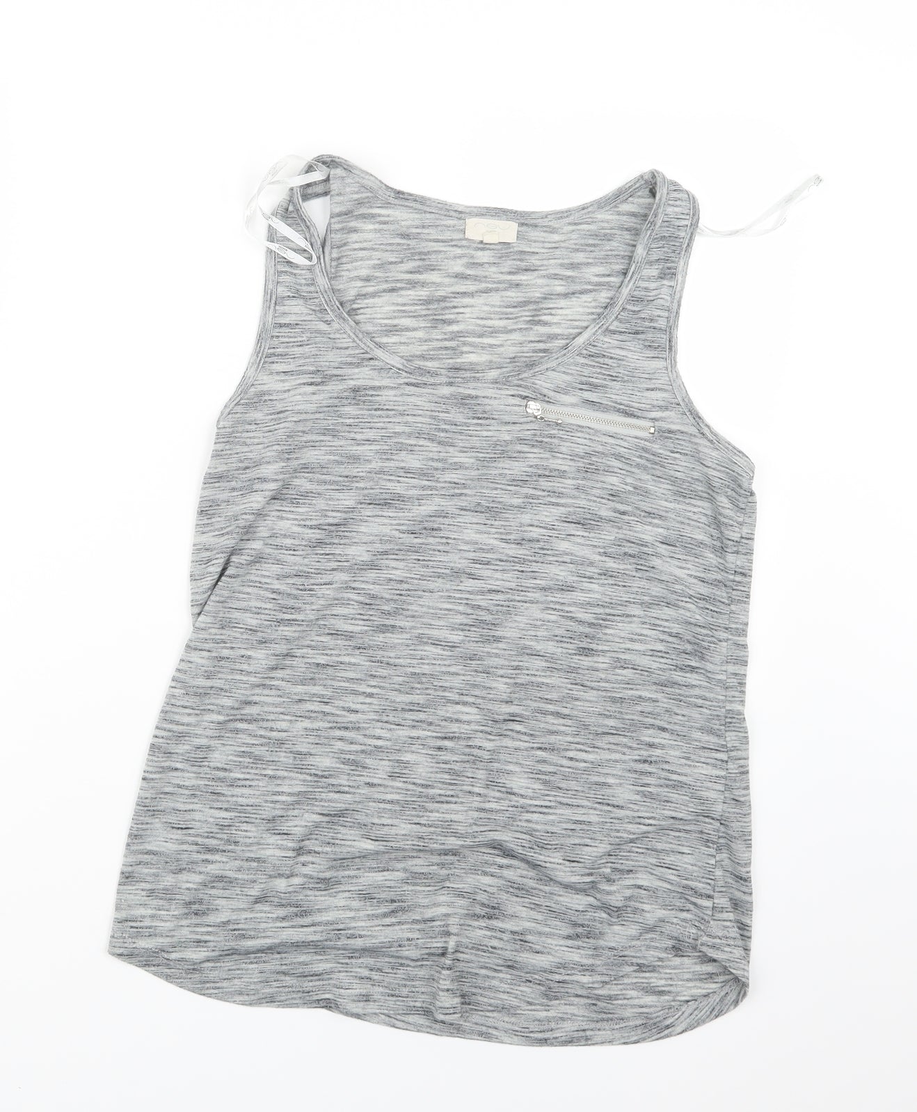 New Look Womens Grey   Basic Tank Size 12