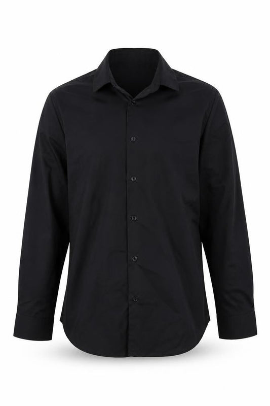 Primark Mens Black    Button-Up Size 17