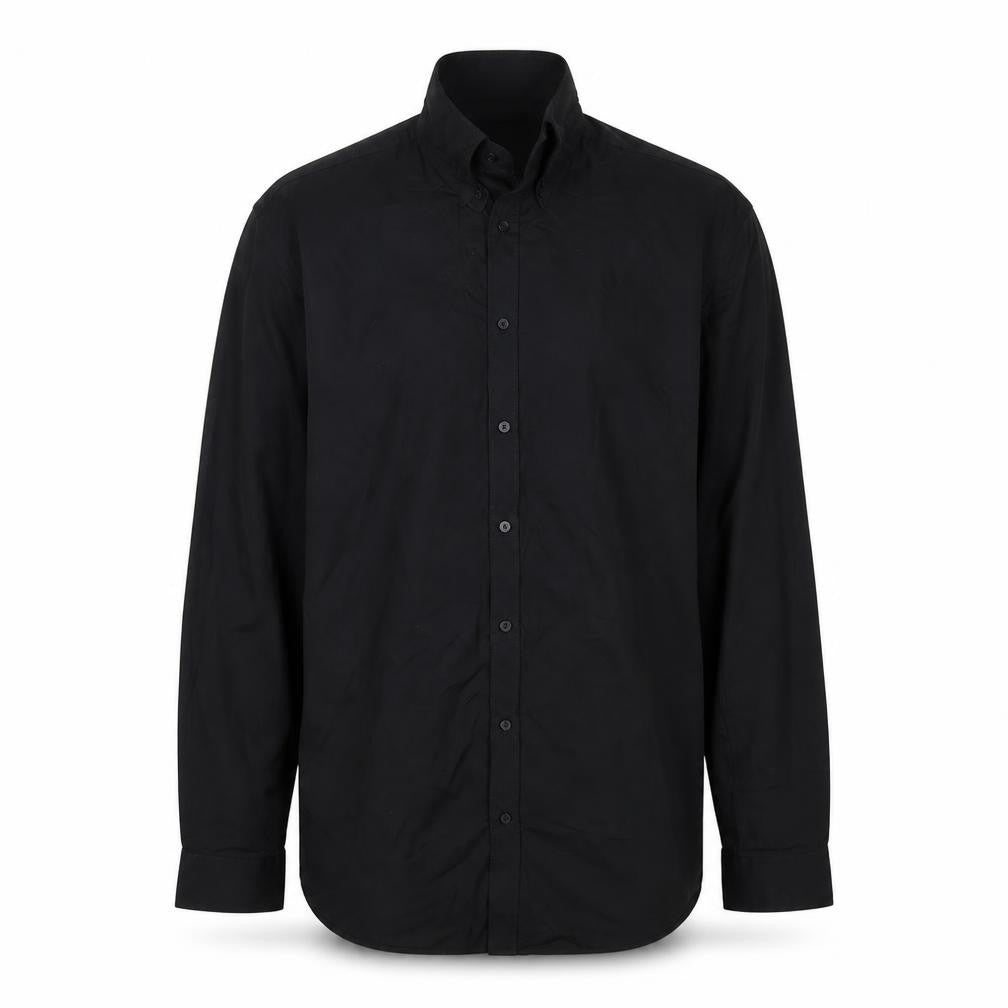 Debenhams Mens Black    Button-Up Size 17.5