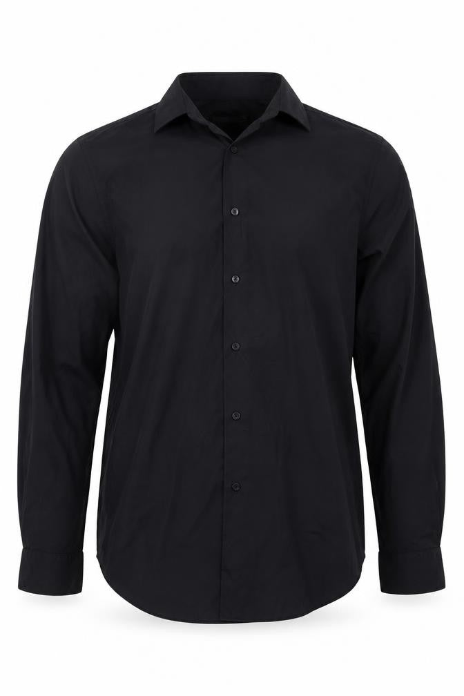 Primark Mens Black    Button-Up Size 16