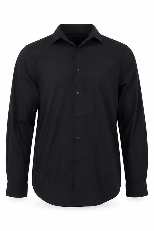 Primark Mens Black    Button-Up Size 16