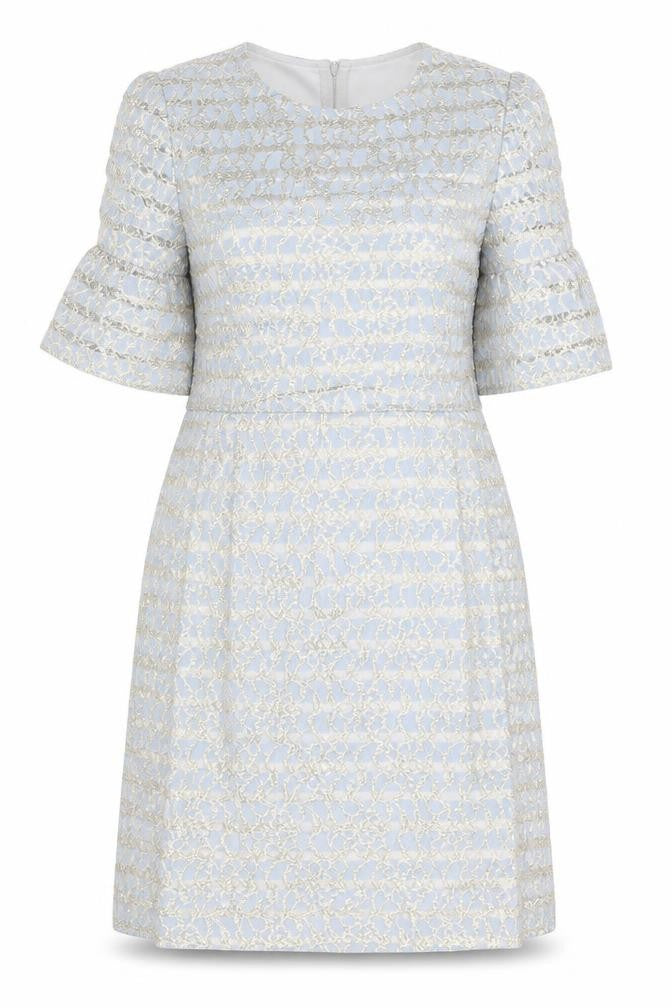Definitions Womens Blue   A-Line  Size 10