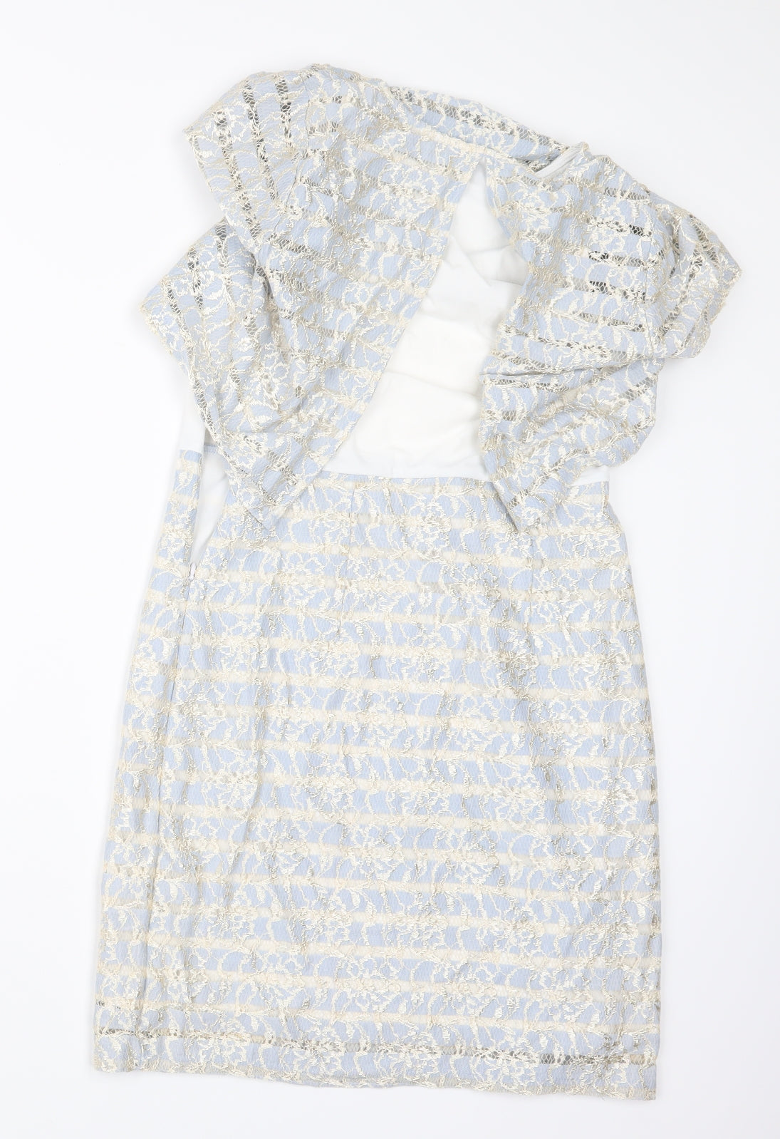 Definitions Womens Blue   A-Line  Size 10