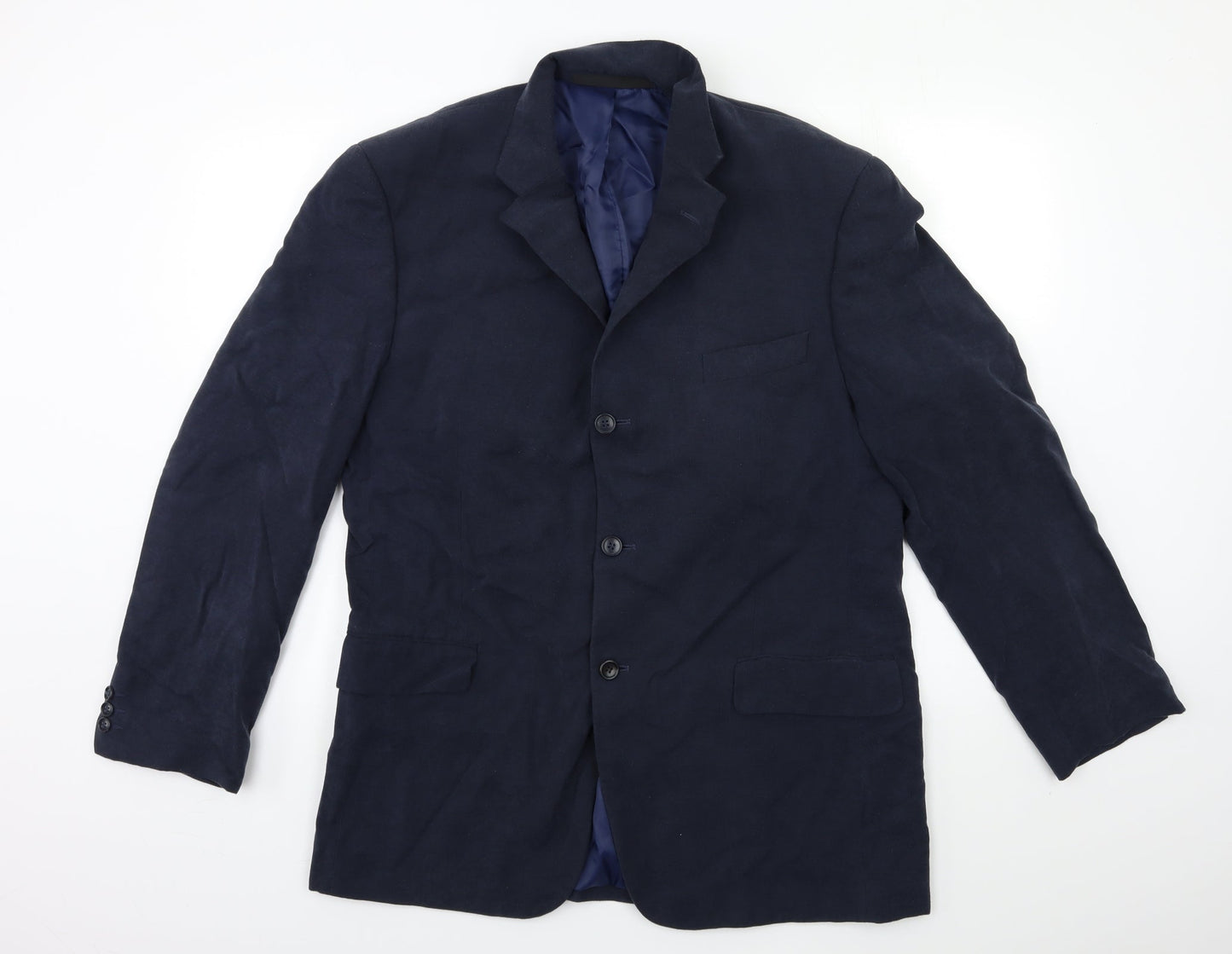 Marks and Spencer Mens Blue   Jacket Suit Jacket Size 42