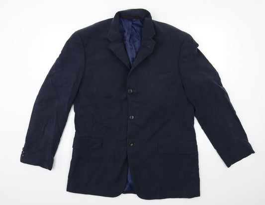 Marks and Spencer Mens Blue   Jacket Suit Jacket Size 42