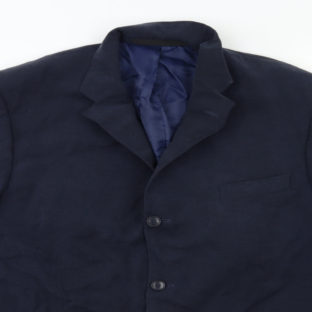 Marks and Spencer Mens Blue   Jacket Suit Jacket Size 42
