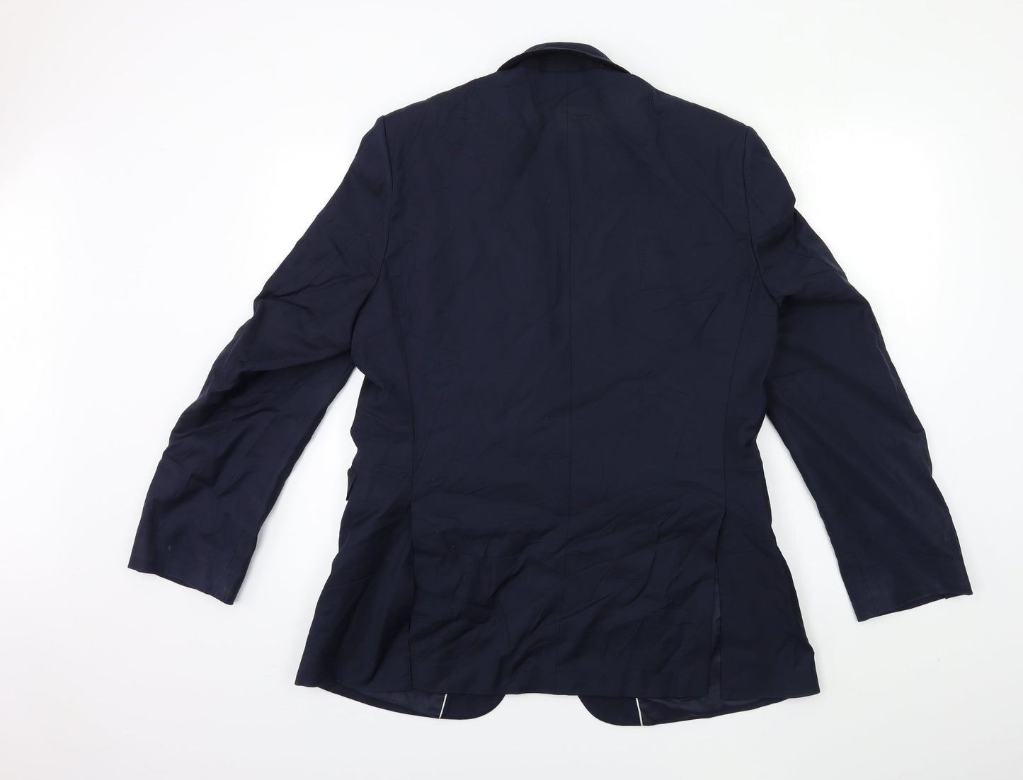 Preworn Mens Blue   Jacket Suit Jacket Size 42