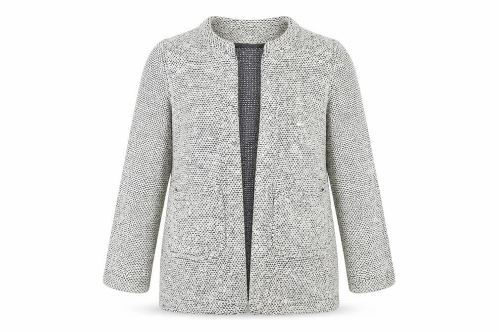 New Look Womens Grey   Jacket Blazer Size 10