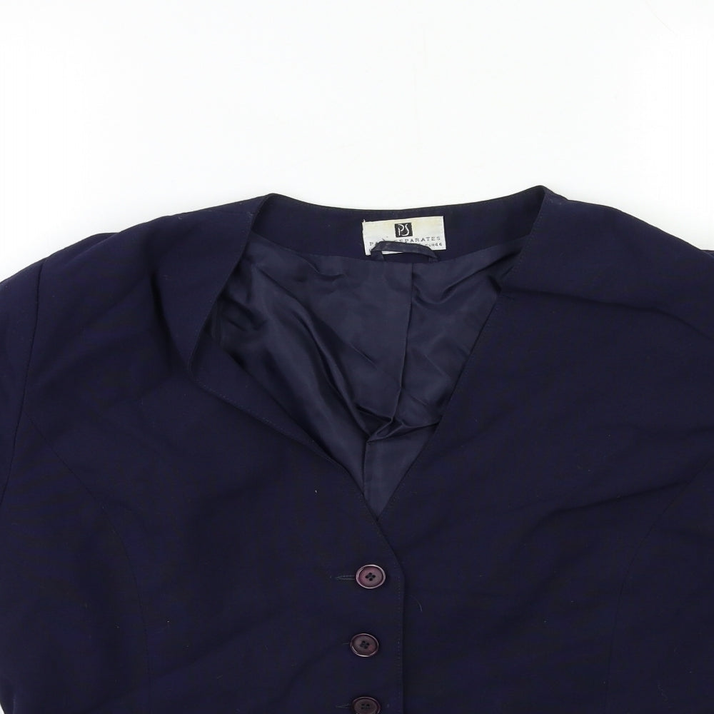 Paul Seperates Womens Blue   Jacket Blazer Size 16