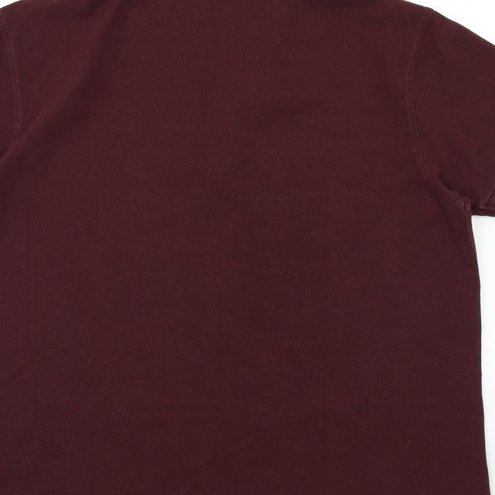 Preworn Mens Brown    Polo Size L