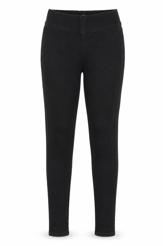 V Womens Black  Denim Jegging Jeans Size 10 L27 in