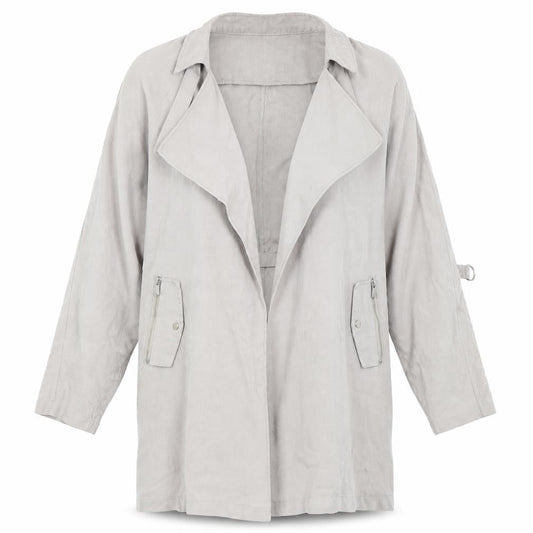 New Look Womens Beige   Jacket  Size 10