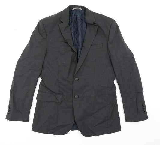 M&S Collection Mens Black   Jacket Blazer Size 40
