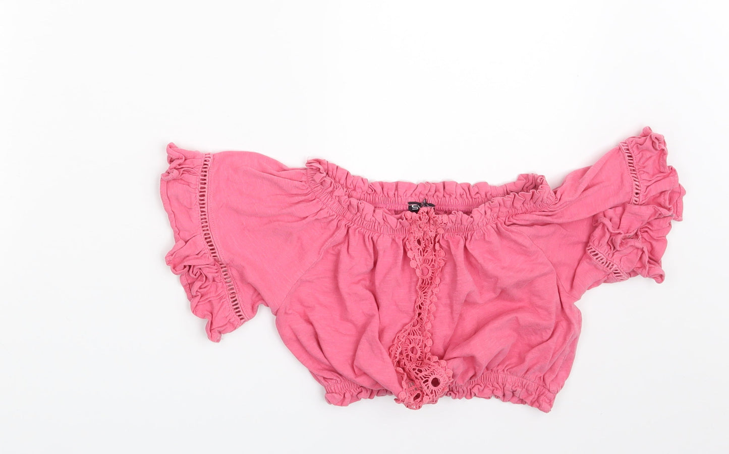 Select Girls Pink   Basic Blouse One Size