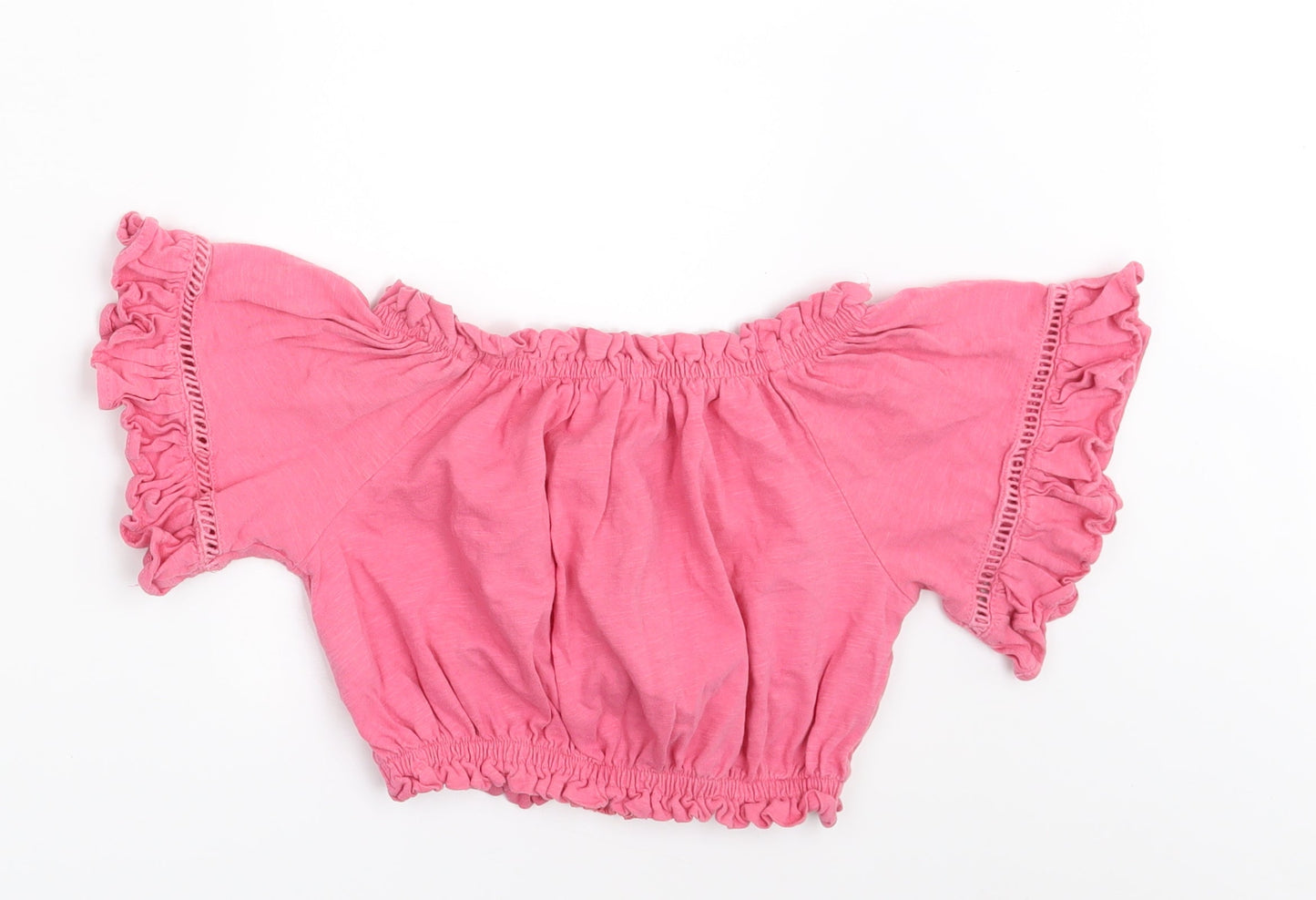 Select Girls Pink   Basic Blouse One Size