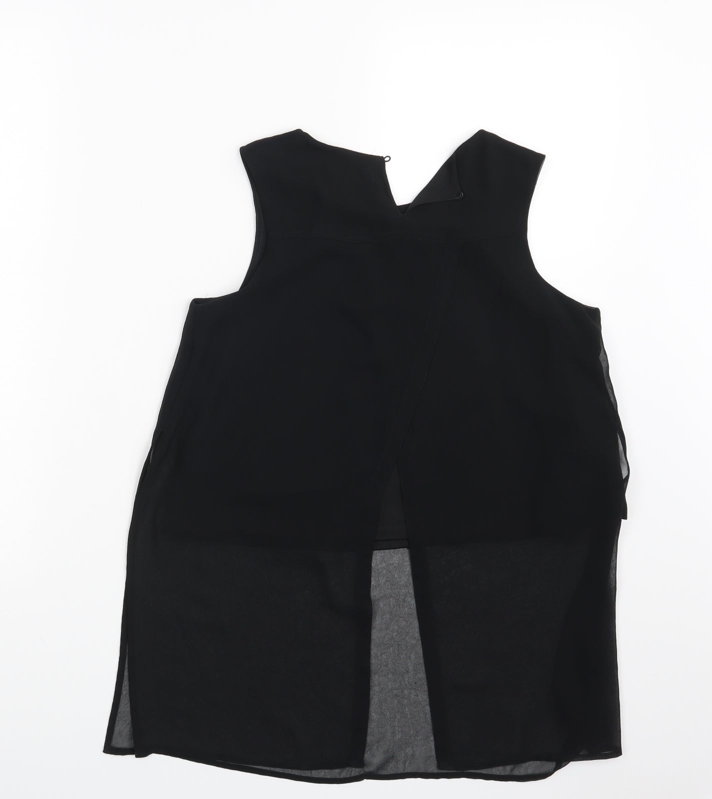 H&M Girls Black   Basic Blouse Size 10-11 Years