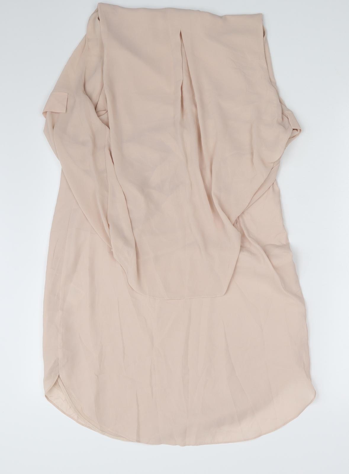 H&M Womens Pink   Basic Blouse Size 10