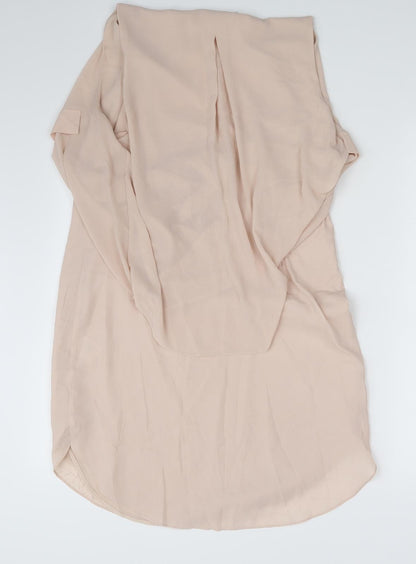 H&M Womens Pink   Basic Blouse Size 10