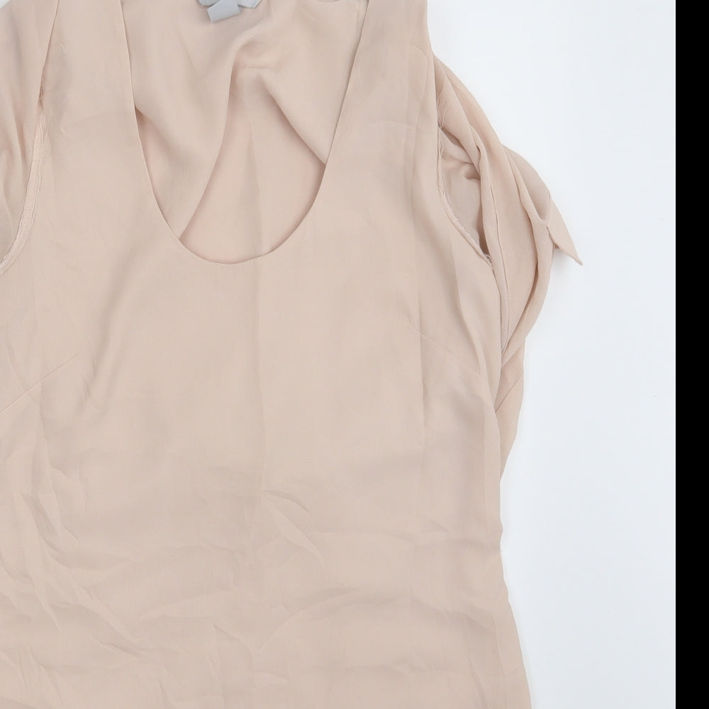H&M Womens Pink   Basic Blouse Size 10