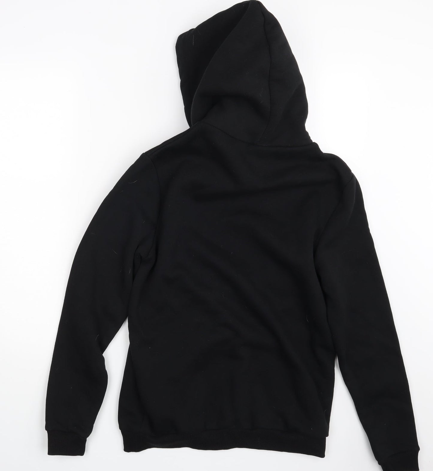 Boohoo Mens Black   Pullover Hoodie Size S