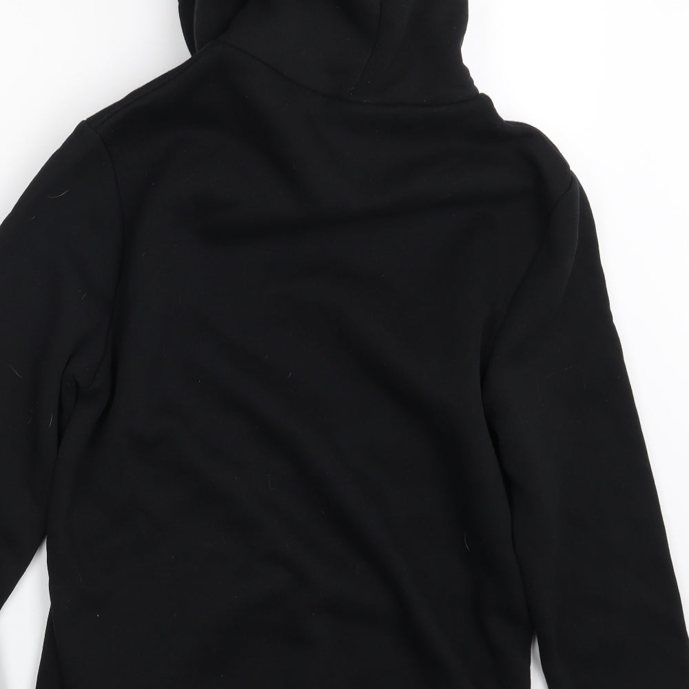 Boohoo Mens Black   Pullover Hoodie Size S